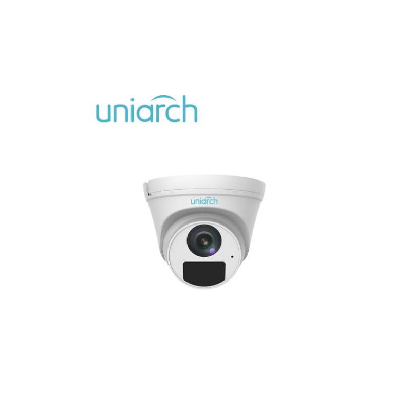 Cámara domo IP UNIARCH IPC-T122-APF28-E