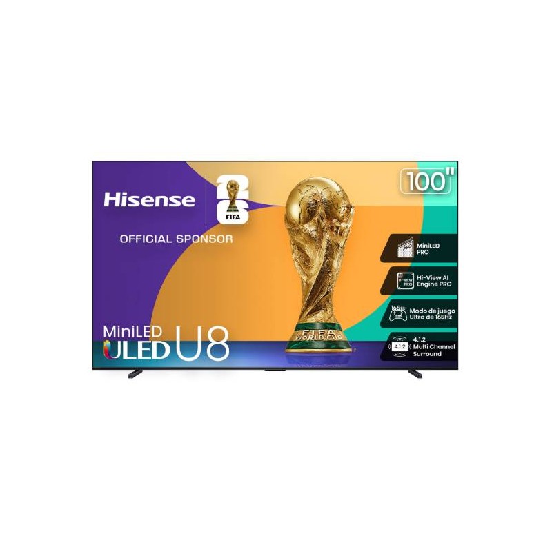Televisiones Hisense 100U8K