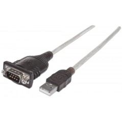 Convertidor USB a Serial MANHATTAN 151856