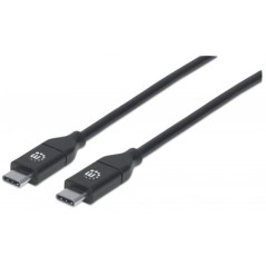 Cables USB-C MANHATTAN USB-C macho a USB-C macho