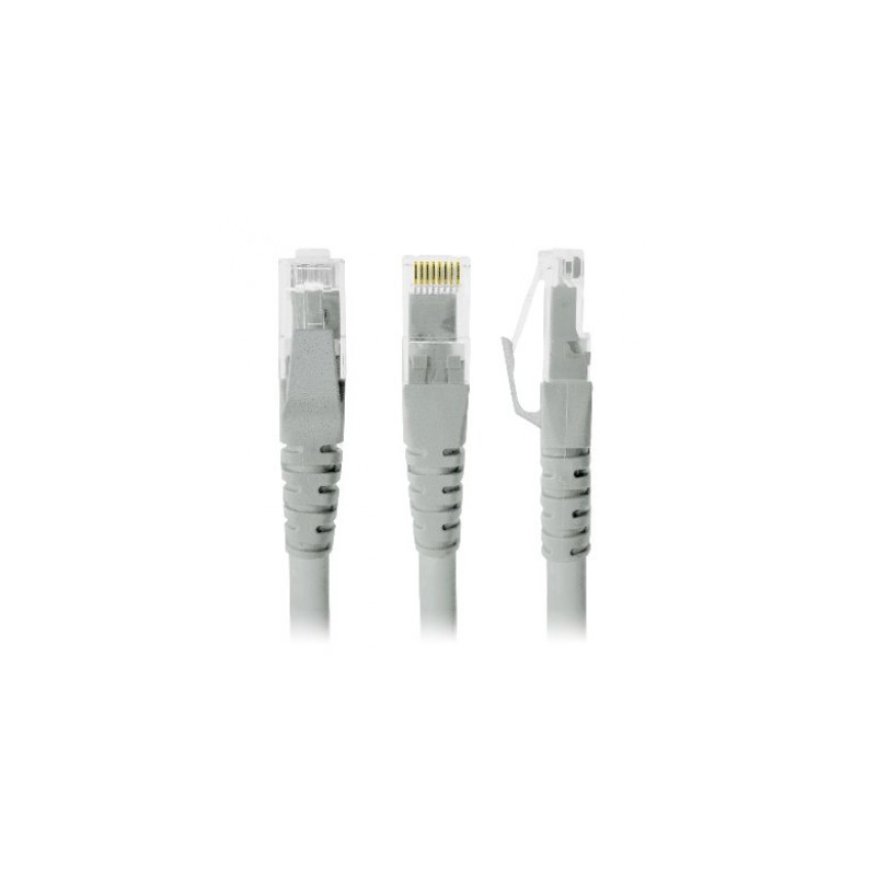 CABLE DE PATCH RED, CAT6 UTP, GRIS, 2.0 M BROBOTIX 308200