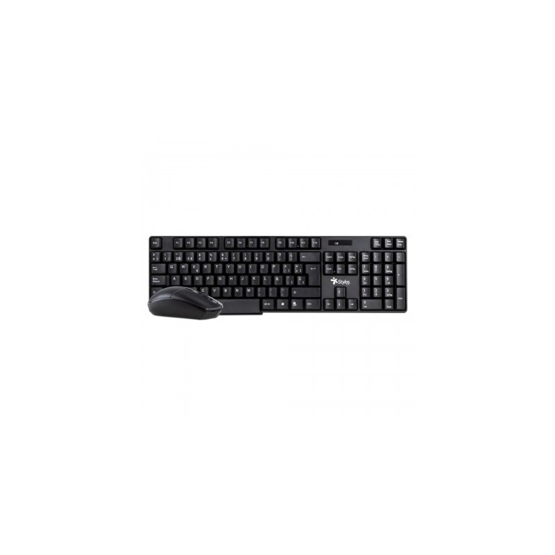 KIT MOUSE Y TECLAD Stylos STPKTM3B