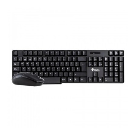 KIT MOUSE Y TECLAD Stylos STPKTM3B